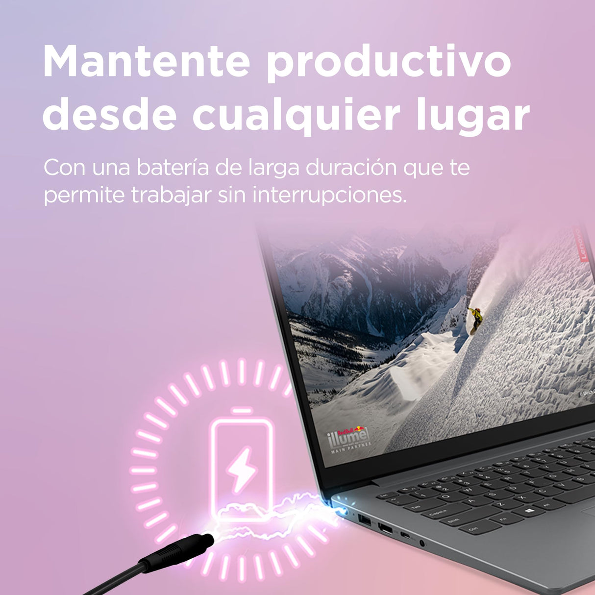 Lenovo IdeaPad 1 Gen 7 - Ordenador Portátil 15.6" FHD (AMD Ryzen 5 7520U, 16 GB RAM, 512 GB SSD, AMD Radeon 610M Graphics, Wi-Fi 6, Windows 11 Home) Teclado QWERTY Español - Gris Nube