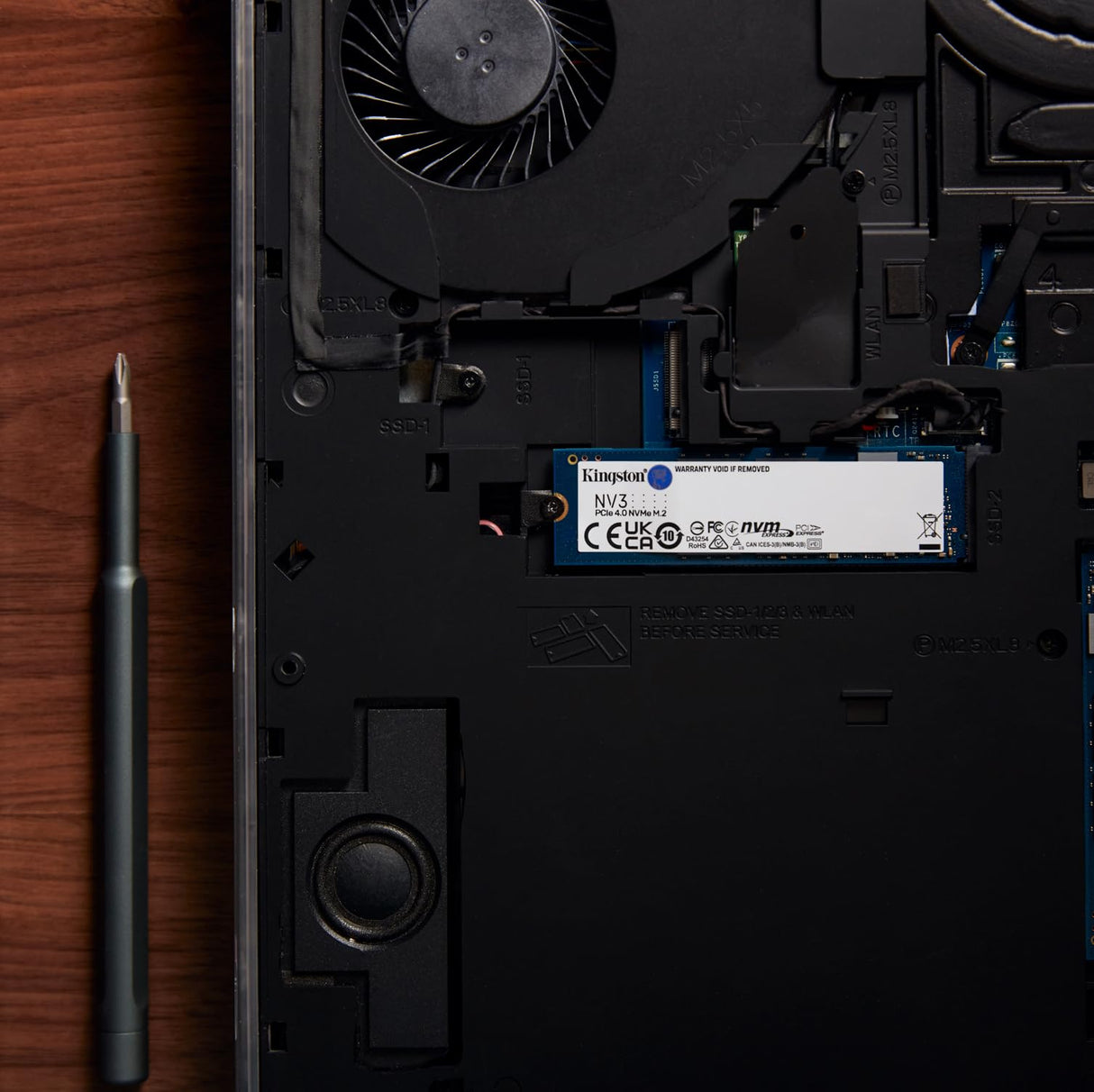 Kingston NV3 NVMe PCIe 4.0 SSD Interno 2TB M.2 2280-SNV3S/2000G