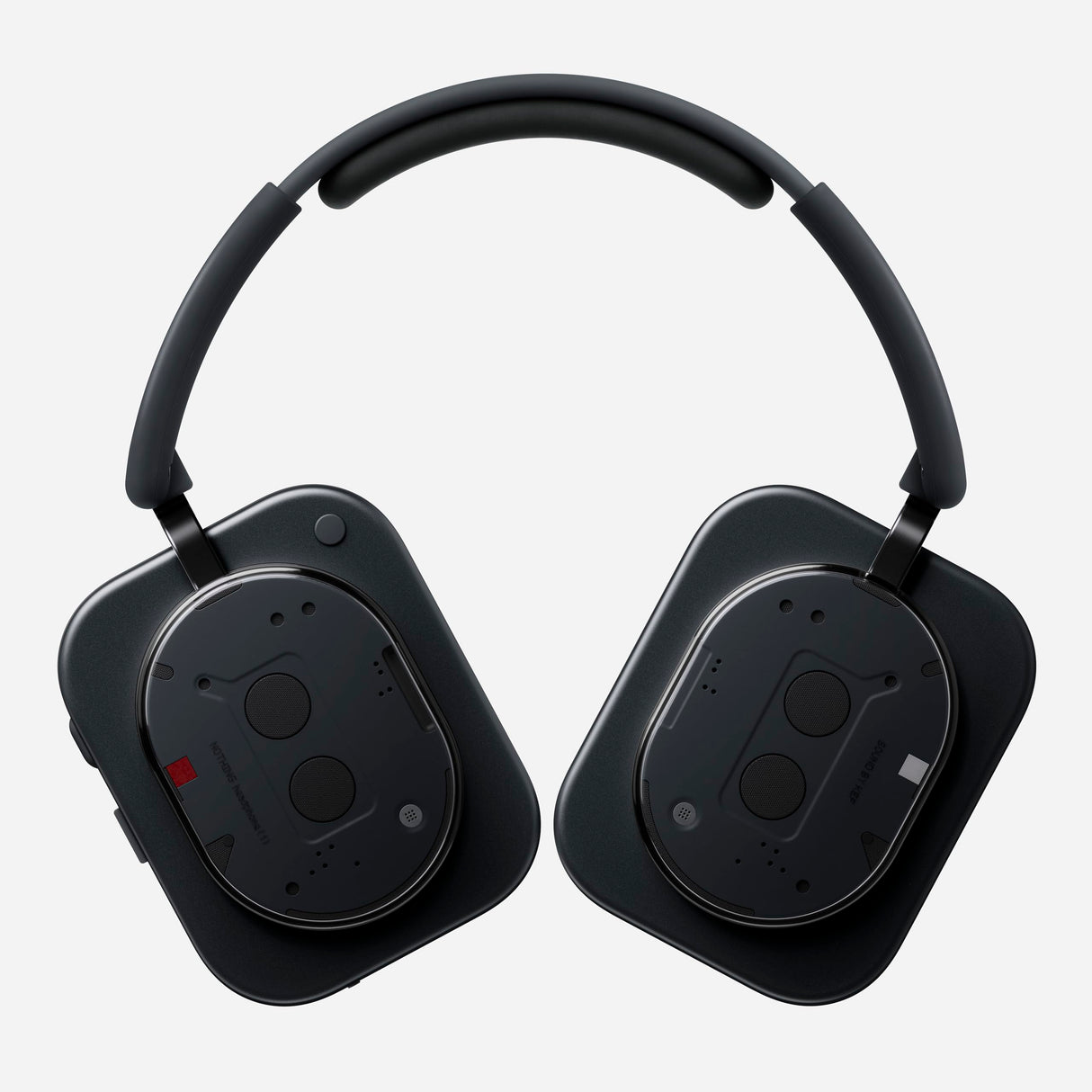 Nothing Headphone (1) Auriculares de Diadema iInalámbricos con Cancelación Activa de Ruido, hasta 80h de Batería, Hi-Res, Audio Espacial, Resistentes al Agua – Negro