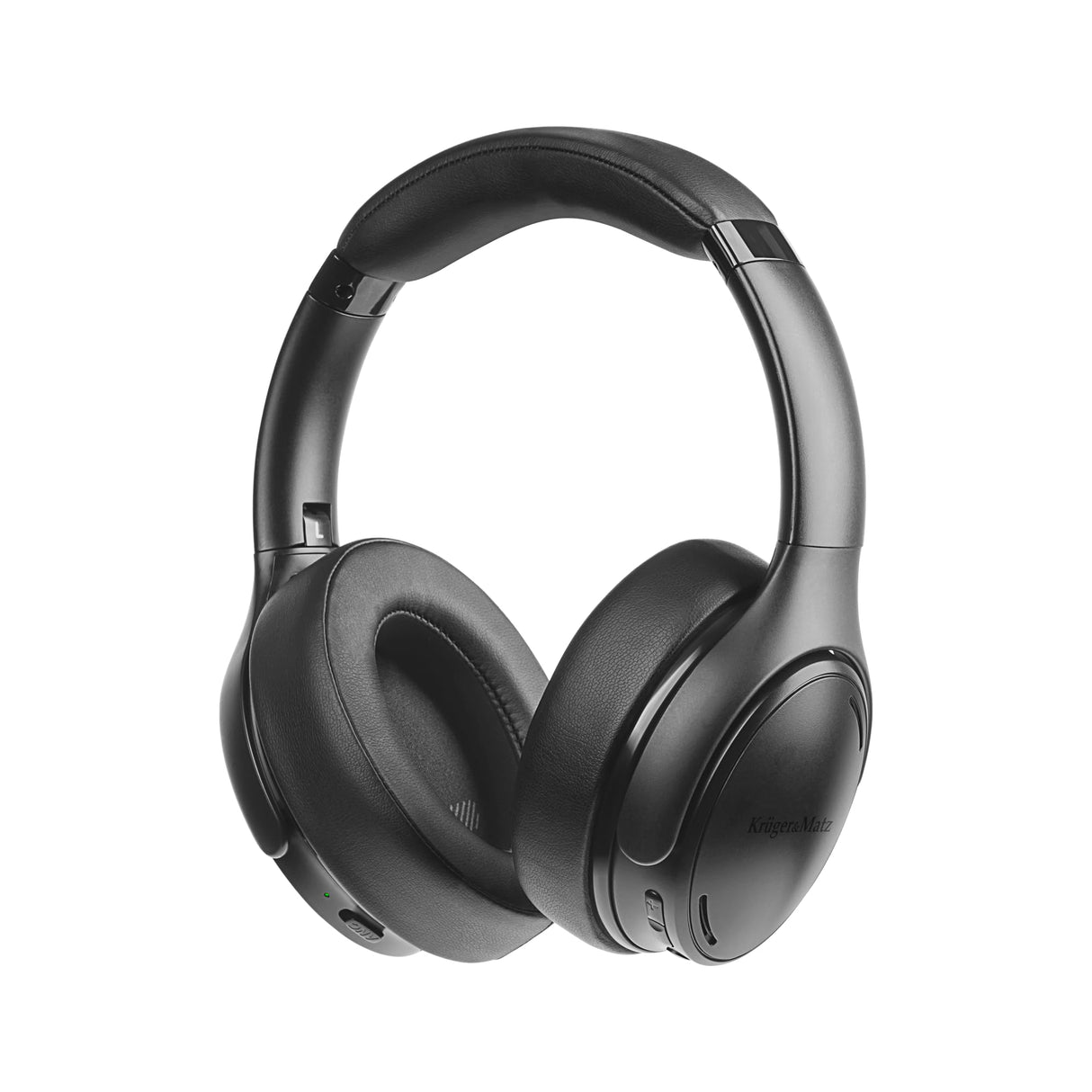 Kruger & Matz Auriculares Inalámbricos Orejeras F3A con Cancelación de Ruido Activa Diseño Plegable KM0663