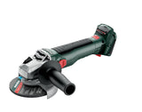 Metabo Amoladora Angular a Batería W 18 LT BL 11-125 con Motor sin Escobillas y Protección Electrónica