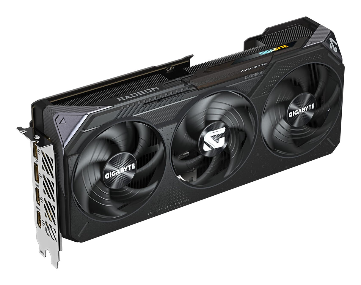 GIGABYTE Radeon RX 9070 XT Gaming 16G Tarjeta gráfica - 16 GB GDDR6, 256 bits, PCI-E 5.0, Frecuencia del núcleo 2970 MHz, 2 x DisplayPort 2.1a, 2 x HDMI 2.1b, GV-R9070XTGAMING-16GD