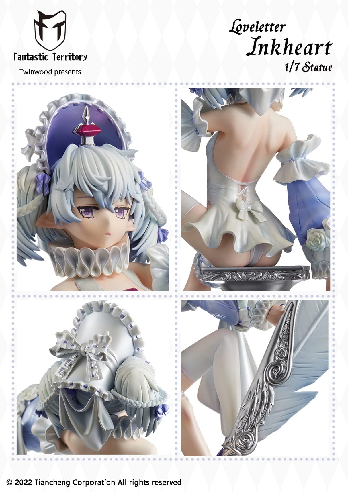 Fantastic Territory Passage Trading - Love Letter Inkheart 1/7 PVC Estatua (Net)