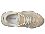 Steve Madden Tenis Possession para Mujer, Beige (Tan/Multi), 39 EU