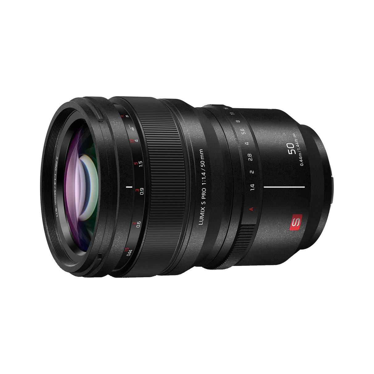 Panasonic LUMIX S PRO 50mm F/1.4 MILC Negro - Objetivo (MILC, 13/11, 0,44 m, 1,4 - 16, 5 cm, Panasonic)