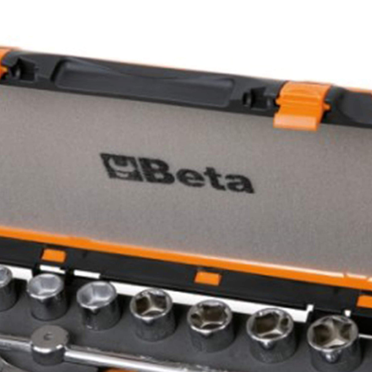 Beta 920A/C17M - Surtido de 17 llaves de vaso hexagonales y 5 accesorios, en termoformado de espuma, en caja de metal