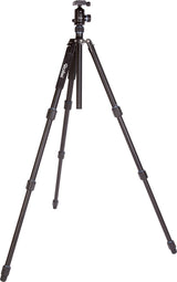 Rollei C6i - Trípode para cámara con cabezal de trípode y funda - aluminio - Compatible con Arca Swiss, negro