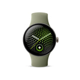 Google Pixel Watch 5 (41 mm) - Smartwatch - Pyrite Case/Olive Band, LTE