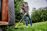 Ryobi One+ Kit 2 en 1: Recortabordes/Delineador 25/30 cm OLT1832 + Cortasetos 55 cm RY18HT55A | Incluye batería 18V 2.0Ah Lithium+ y Cargador 1.7A | Sistema 18V One+ Compatible