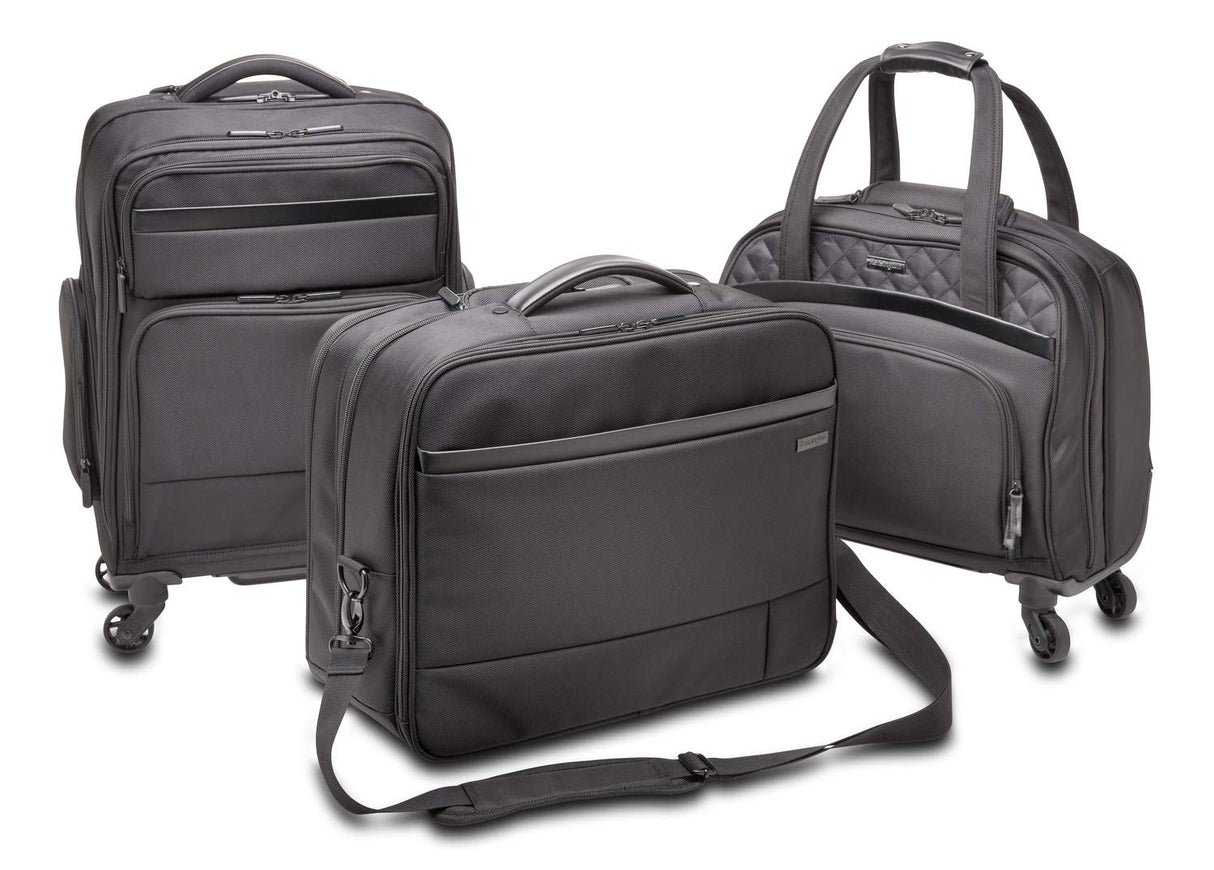 Kensington K60380WW Maleta Ejecutiva Equilibrada con Ruedas Contour 2.0 para Portátiles de hasta 15.6", Elegante Bolso de Mano, adecuado como Equipaje de Cabina para Mujer