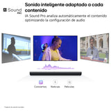 LG S40T - Barra de Sonido Inteligente, 300W, 2.1 Canales, Sonido Envolvente Dolby Digital y DTS, Amplia Conectividad, HDMI, Bluetooth, USB, Entrada Óptica, Negro