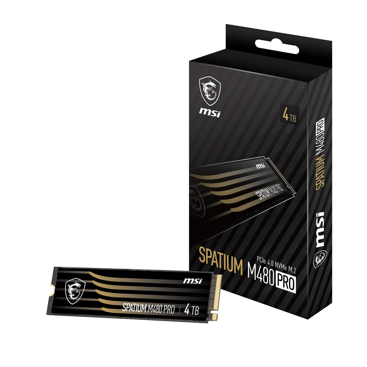 MSI SSD SPATIUM M480 Pro PCIe 4.0 NVMe M.2 4TB