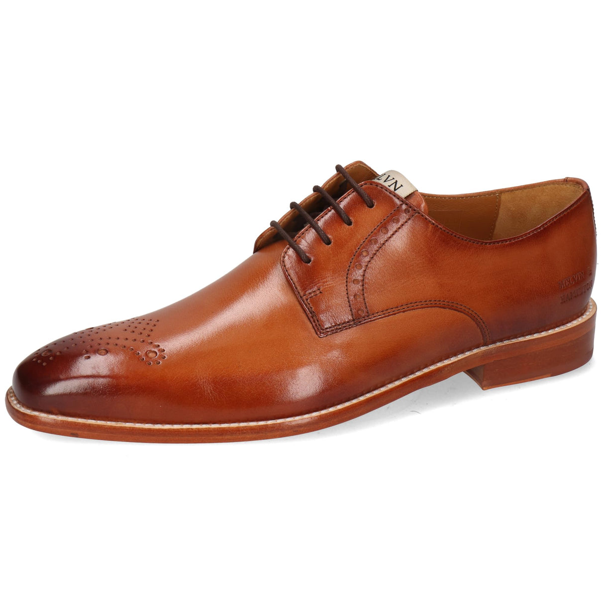 Melvin & Hamilton Dylan 1, Oxford Plano Hombre, marrón, 43 EU