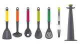 Joseph Joseph 98991 Set de Carrusel Elevador y 6 Utensilios de Cocina - Multicolor, One Size