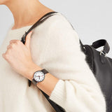 Mondaine Classic - Reloj de Cuero Negro para Hombre y Mujer, A660.30314.11SBB, 36 MM