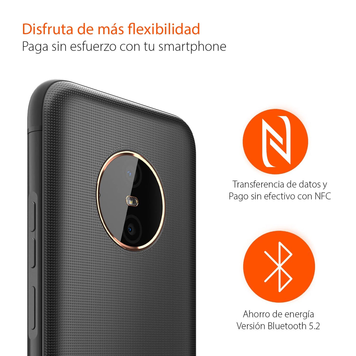 Gigaset GX6 para Exteriores 5G Smartphone - Estándar Militar, IP68 Resistente al Polvo y al Agua, Pantalla de 6,6" FHD+ con Gorilla Glass - 128GB+6GB RAM - Cámara de 50MP, Capaz de Android 14, Negro