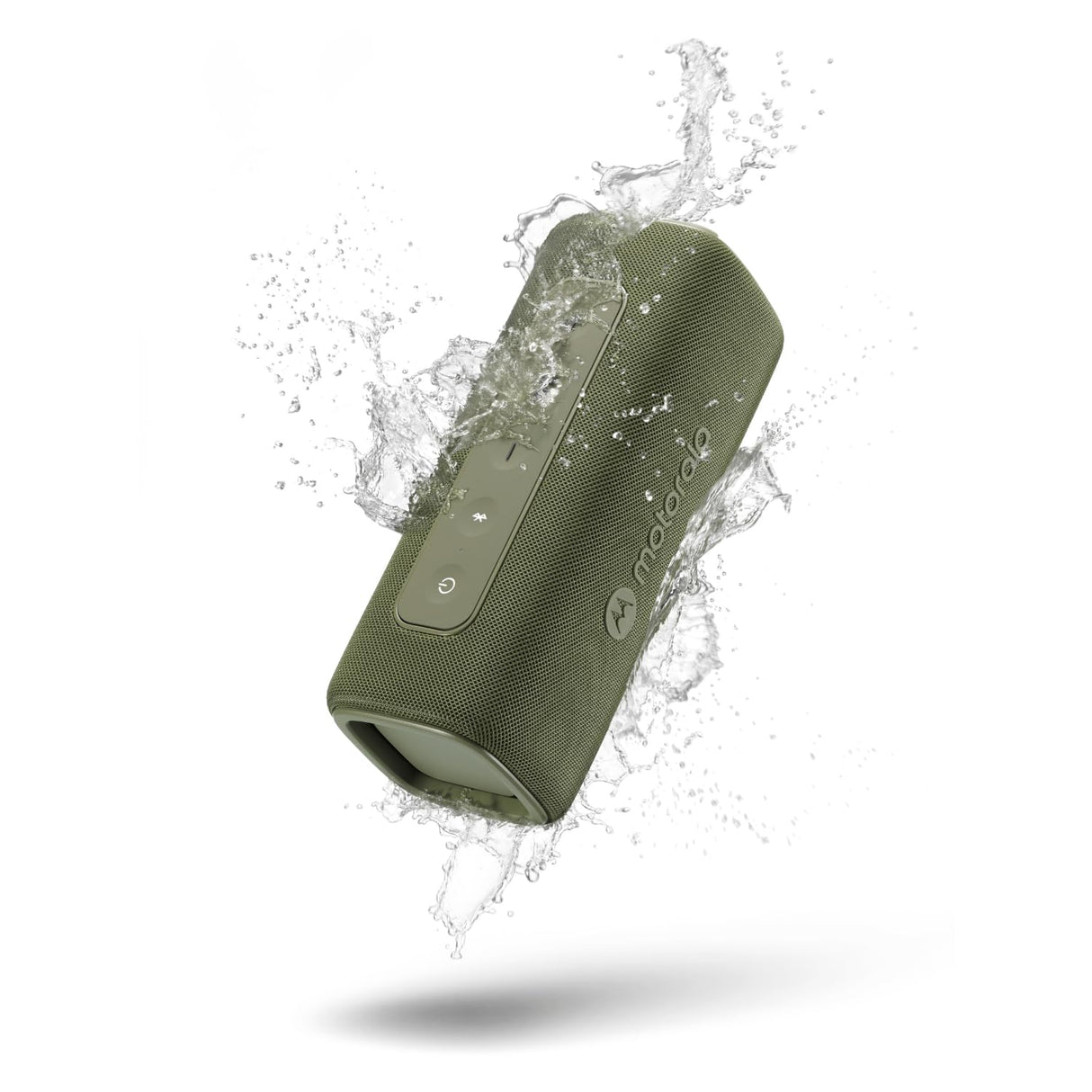 Motorola Sound - Altavoz Inalámbrico Bluetooth ROKR 600 - Potente Sonido de 30W, Resistente al Agua y Polvo, Función Broadcast para Conectar 20+ Altavoces, 6 Horas de Reproducción, Verde