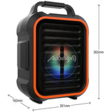 Audibax Denver Combo 6 Portable. Sistema Bluetooth con Batería Recargable y Micrófono Inalámbrico