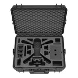 TOMcase Maleta para Drones Ready to Fly para dji Mavic 3 / Pro/Classic, Mando a Distancia estándar o dji RC/RC Pro, Carga de baterías en la Caja, Maleta Impermeable - Made in Germany (RTF)