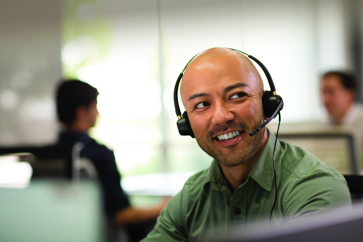 Plantronics 89434-02 - Auriculares de diadema abiertos, con micrófono, cancelación de ruido