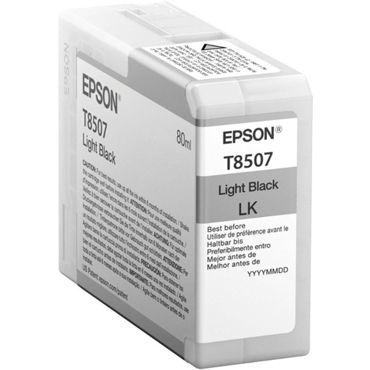 Epson T850700 - Cartucho de tinta, color negro claro, Ya disponible en Amazon Dash Replenishment