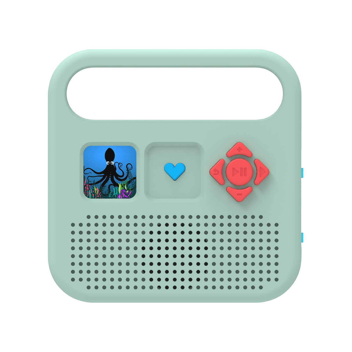 MERLIN - Caja de Historias con 1000 títulos incluidos - Contenido Bayard Milan & Radio France - 3-12 años - Verde Almendra - Versión 2