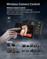 PortKeys BM7II DS Monitor Monitor de Control de cámara inalámbrico 7 "2.4G 3D LUT HDM SDI 2200nit Amplia 1920 × 1080
