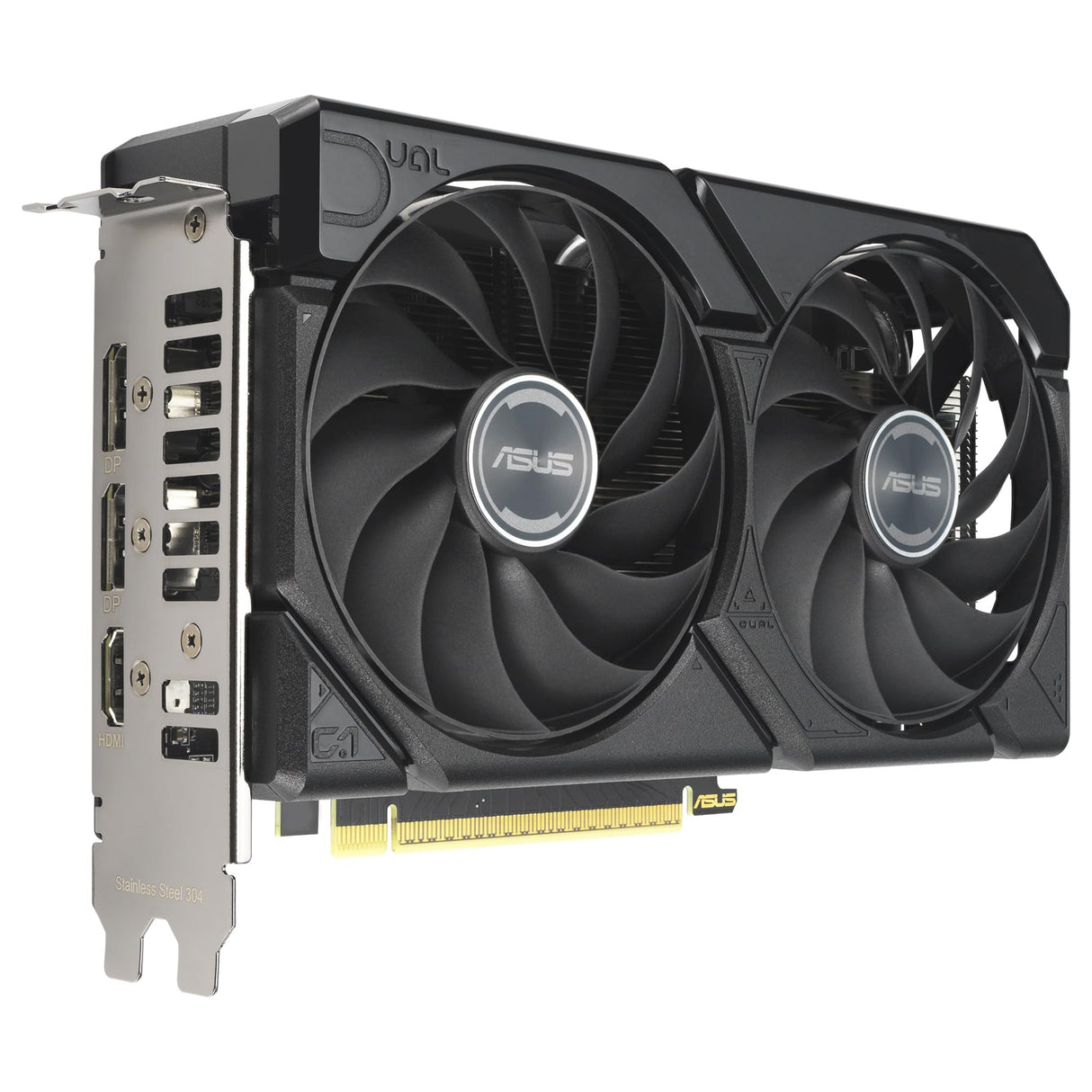 ASUS Dual Radeon RX 9060 8G GDDR6 - Tarjeta gráfica (PCIe 5.0, 8 GB GDDR6, HDMI 2.1b, DisplayPort 2.1a, diseño de 2,5 Ranuras, diseño de Ventilador Axial-Tech, tecnología 0dB)