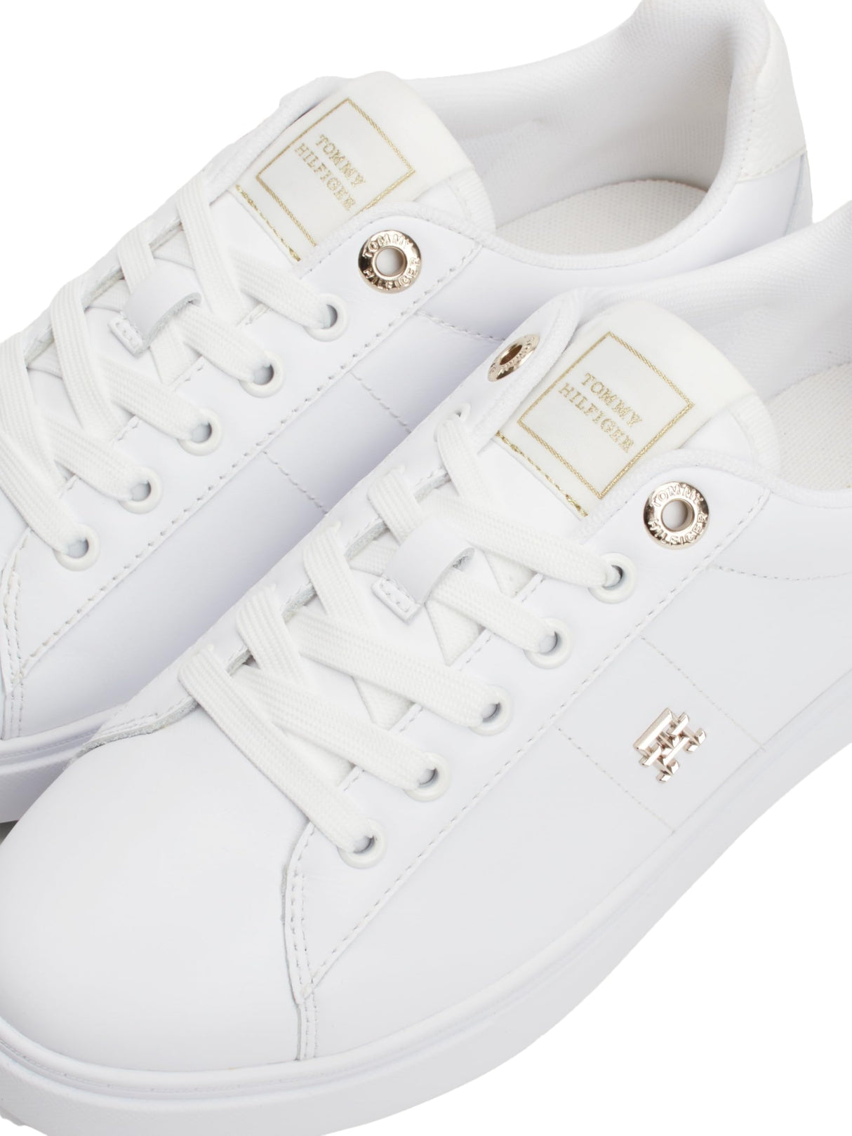 Tommy Hilfiger Fw0fw09073, Zapatillas Mujer, White (White), 38 EU