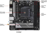 ASROCK B550M-ITX/AC AM4 DDR4 Retail, Micro ATX