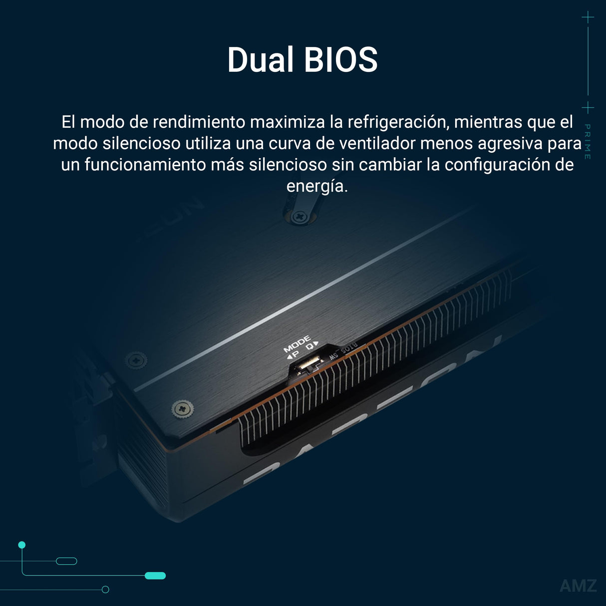ASUS Prime Radeon RX 9070 OC Edition, Tarjeta gráfica (PCIe 5.0, HDMI/DP 2.1, diseño de 2,5 Ranuras, Ventiladores axial-Tech, rodamientos de Ventilador de Doble Bola, BIOS Doble, GPU Guard)