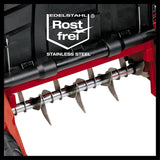 Einhell GE-SC 35/1 Li - Escarrificador Baterías sin Escobillas , 2x18 V (ancho de corte 35cm, hasta 400m² de jardín, sin batería) (ref. 3420650)