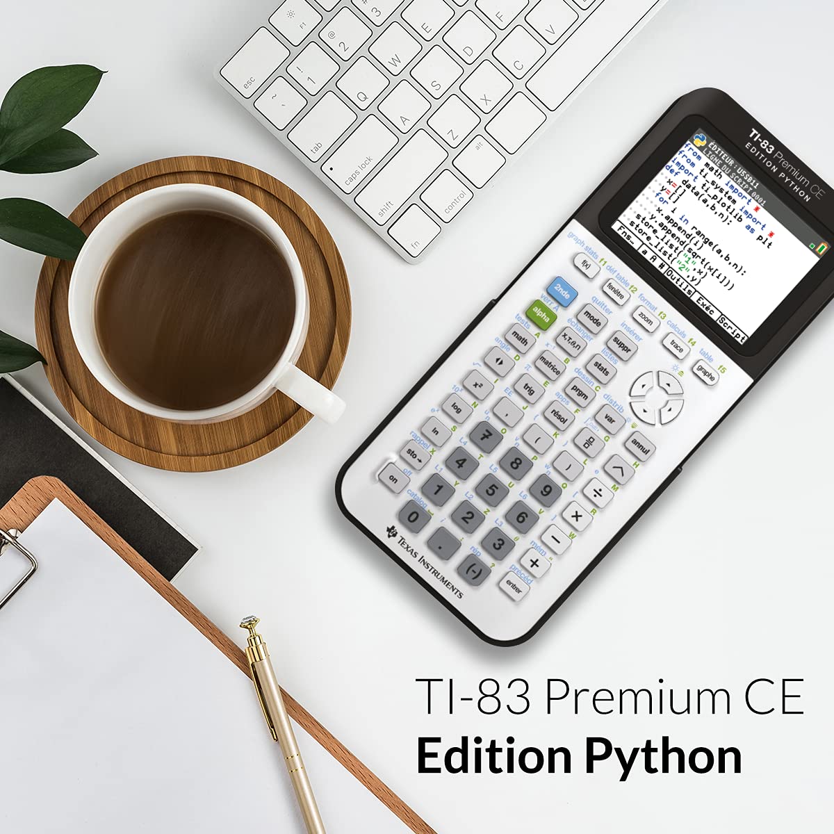 Texas Instruments TI-83 Premium CE Python - Calculadora científica color