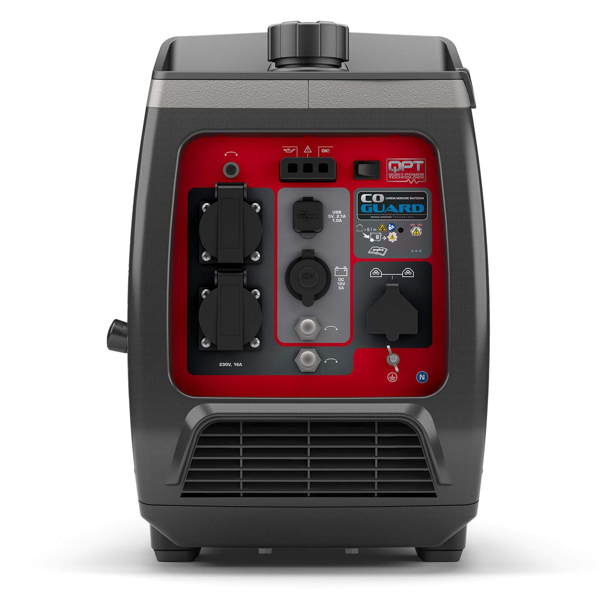 Briggs & Stratton Generador Portátil Inverter PowerSmart Series P2400, 2400 Watt/1800 Watt es Potencia Limpia, Ultra silencioso y Ligero, W