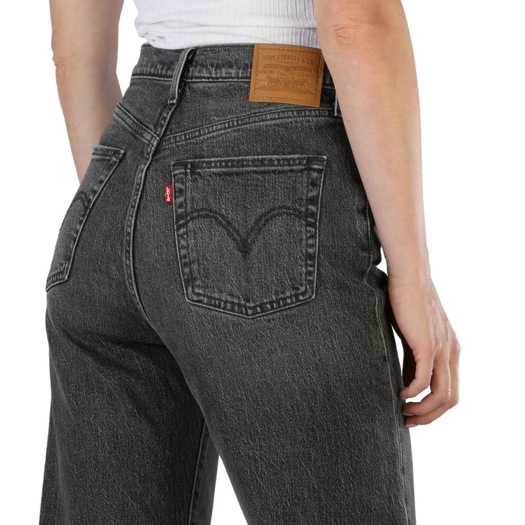 Levi's Ribcage Straight Ankle Vaqueros, Well Worn, 27W / 27L para Mujer