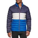 Tommy Hilfiger Ultra Loft - Chaqueta acolchada plegable para hombre, abrigo alternativo de plumón, Bloque de color azul rey, L