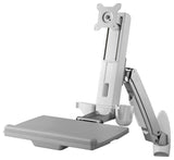 Icy Box ms600 de W – Soporte de Pared para un Monitor hasta 24 Pulgadas (61 cm) Diagonal con Teclado y Soporte de ratón