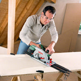 Bosch Sierra circular PKS 66 AF (Disco de sierra, carril guía, caja de cartón, 1600 vatios)