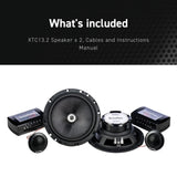 In Phase XTC6CX - Sistema de Altavoces con RMS de 60 W (300 W, 2 vías)