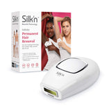 Silk'n Infinity - Depilación permanente 400.000 pulsos de luz para piel clara a oscura, tecnología de pulso y deslizamiento IPL