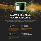 Transcend SSD Interno M.2 2230 NVMe PCIe Gen3 x4 1TB, Unidad de Estado Sólido, Memoria Flash 3D NAND TLC (Lectura/Escritura - hasta 2,900/2,650 MB/s) Cobertura Limitada de 5 Años - TS1TMTE300S