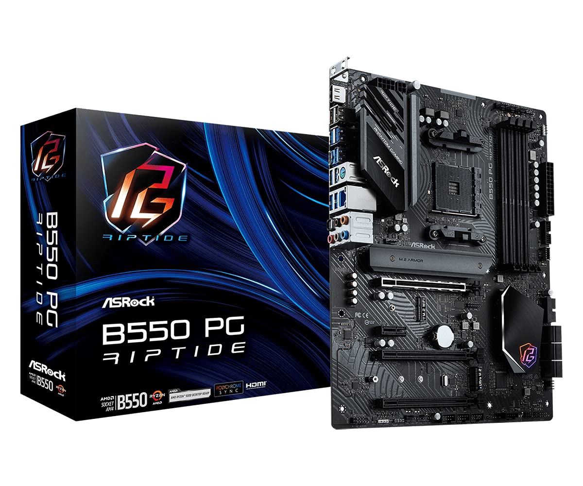 Asrock MB AMD AM4 B550 PG Riptide