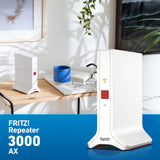 Fritz!Repeater 3000 AX Répéteur réseau 2400 Mbit/s Blanc