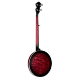 ORTEGA Falcon Series Banjo - Fade Red + Gigbag, OBJE400TFR