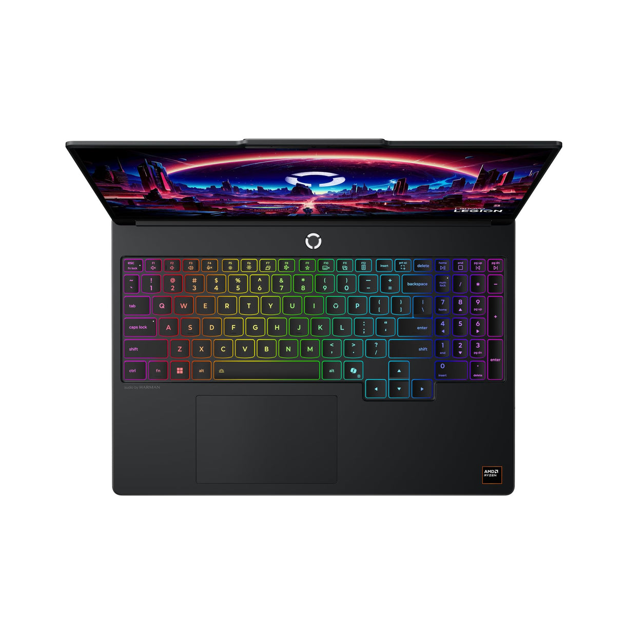 Lenovo Legion 5 Gen 11 - Portátil Gaming IA 15.3" OLED (AMD Ryzen 7 250, NVIDIA GeForce RTX 5060, 165Hz, 16GB RAM, 512GB SSD, Wi-Fi7, Sin Sistema Operativo) QWERTY Retroiluminación RGB, Español-Negro