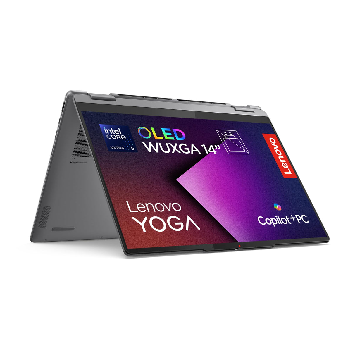 Lenovo Yoga 7 2-in-1 Gen 10 – Ordenador Portátil IA Convertible Táctil 14" OLED (Intel Core Ultra 5 226V, 16 GB RAM, 1 TB SSD, Wi-Fi 7, Win 11 Home, Copilot+ PC) Teclado QWERTY Español - Seashell