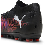 PUMA Future 8 Pro MG, Zapatillas de fútbol Unisex Adulto, Black White-Glowing Red, 40.5 EU