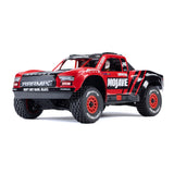 ARRMA- Mojave Grom Coche controlado por Radio, Color Rojo, 1/18 (Horizon Hobby ARA2104T1)