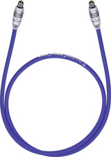 Oehlbach XXL Series 80 - Opto cable de 0.50 m, Azul