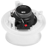 OSD Audio ICE520 5.25" 100W Altavoz de Techo Parrilla pintable (Blanco, par)